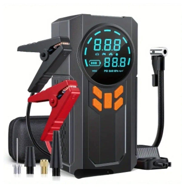 D.A.G Portable Compressor and Jump Starter Kit