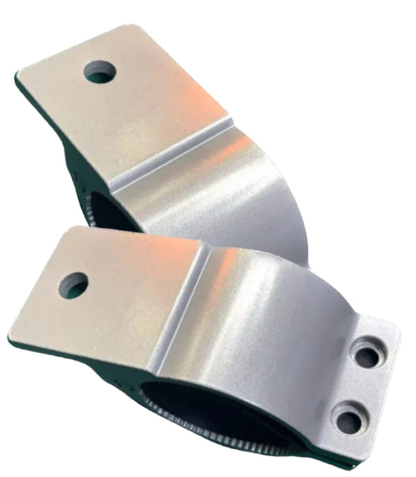 76 mm Spotlight Clamps Set 3" - Silver