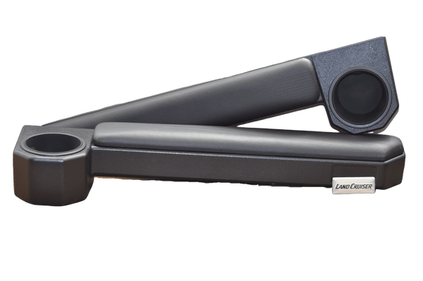 Land Cruiser Armrest and Cupholder Set - Black