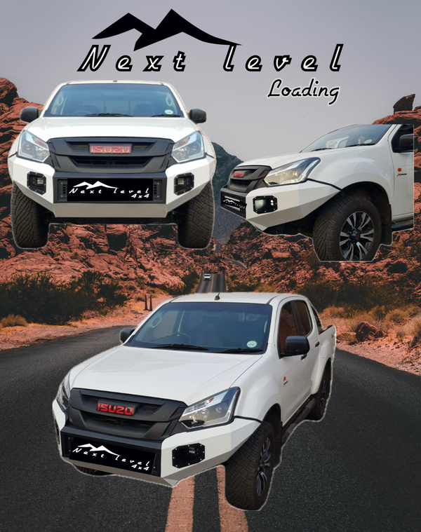 Isuzu front bumper - up to 2022