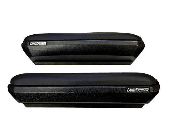 Land Cruiser 70 Series Double Cab Rear Armrests (Black)