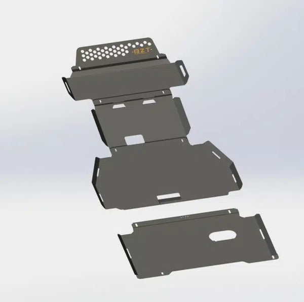 Isuzu Dmax KB7 (2022 onwards) 4 Piece Bash Plate (Full)