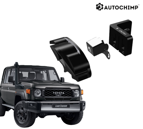 AutoChimp™ 70 Series Front Camera Mounting Kit | Press Fit Grill Mounted & Adjustable