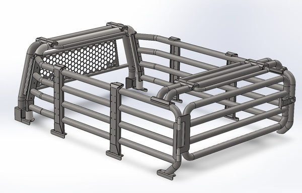 79 Series Land Cruiser SC Cattle Rails