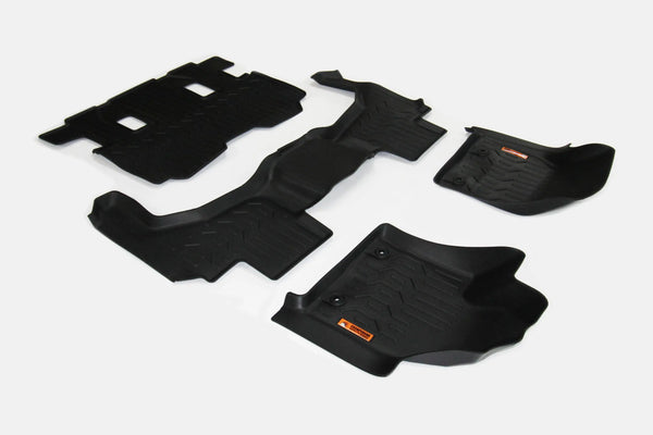 Toyota Land Cruiser 300 Moulded Floor Mats - Full Set