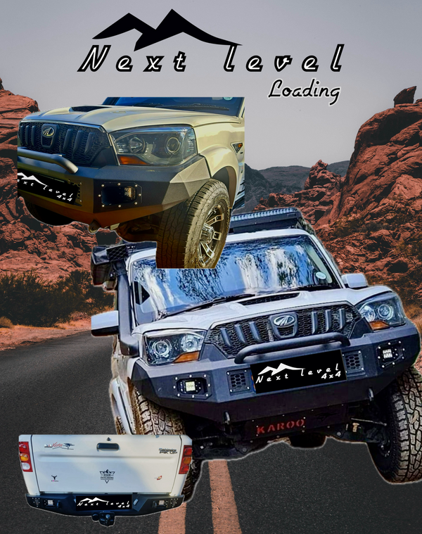 Mahindra front bumper