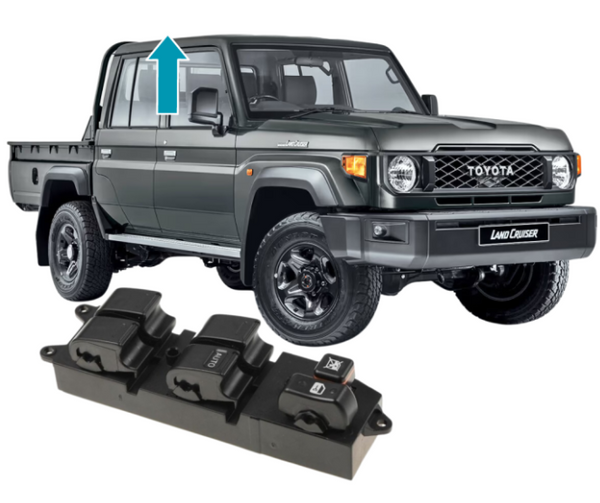 Auto Up Window Switch for Land Cruiser 79 Series Double Cab