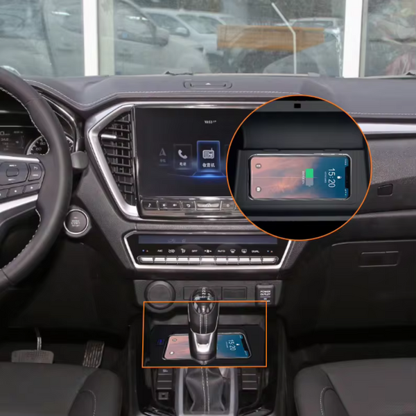 Wireless 18W fast charger for Isuzu D Max 2023+